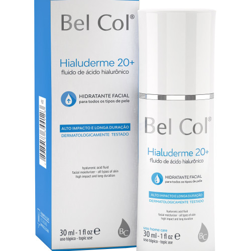 Hialuderme 20+ - Fluido de ácido hialurônico - 30ml